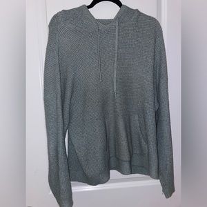 Aerie Oversized Waffle Hoodie
